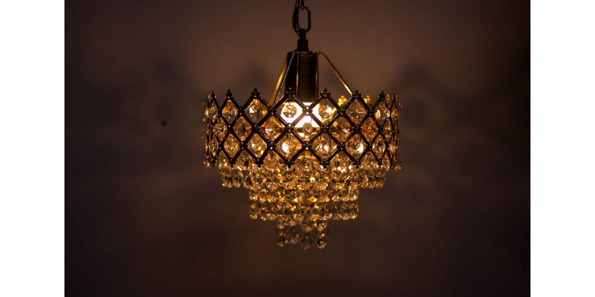 Mahganya Round Crystal Chandelier