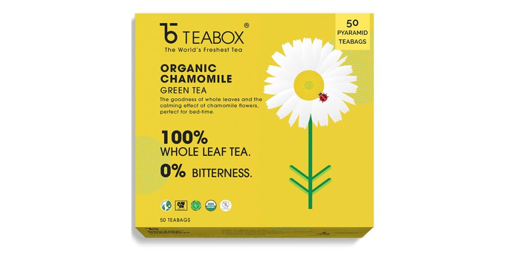 Teabox Chamomile-Green Tea