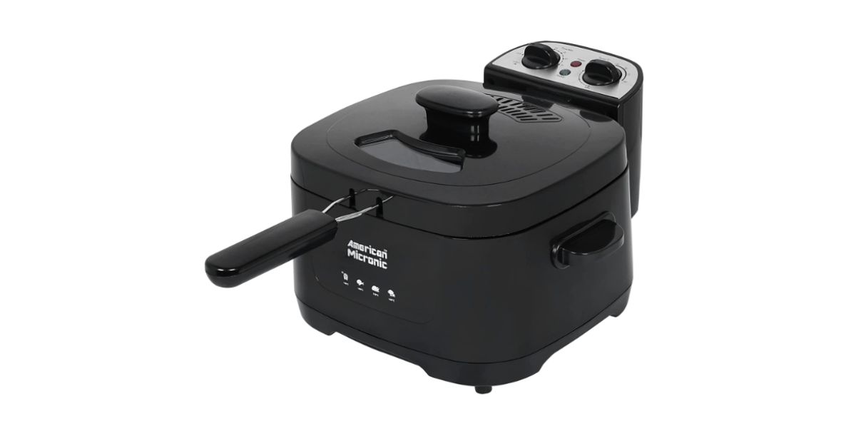 American Micronic Electric Deep Fryer