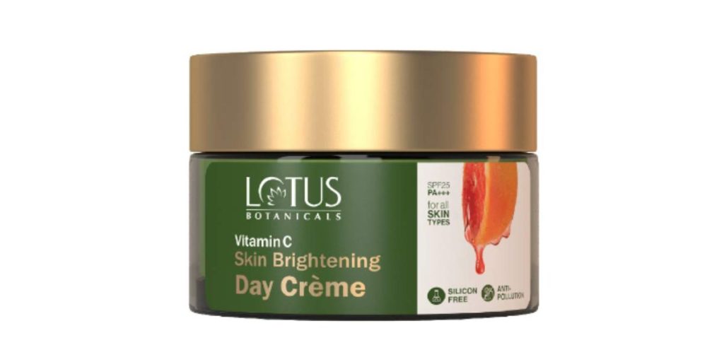 14 Best Day Creams with Vitamin C for Glowing Skin Lotus Botanicals Skin Brightening Day Cream
