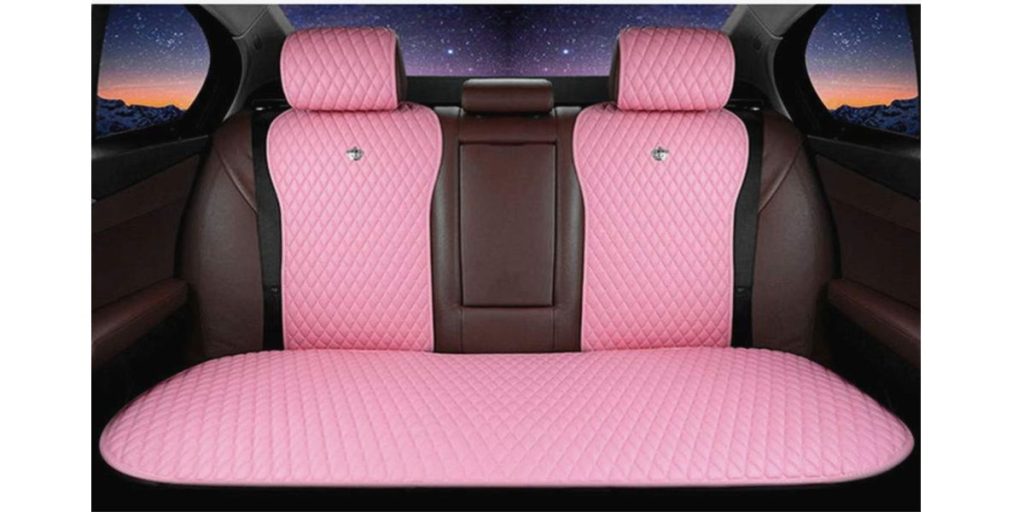 Red Rain Car Seat Covers