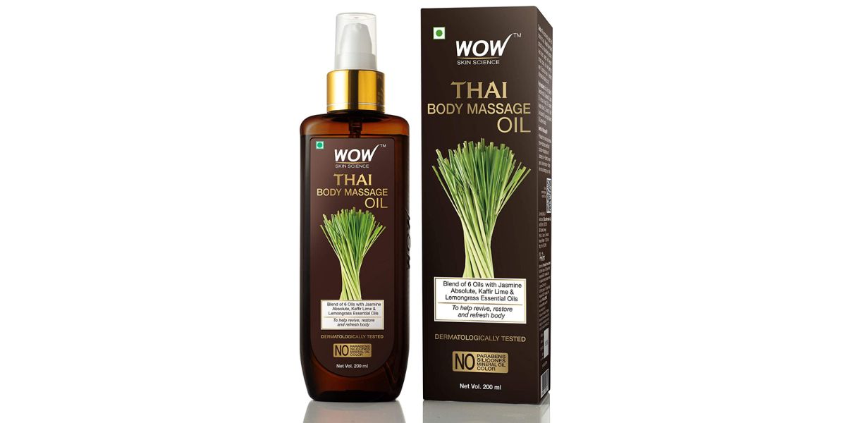 Wow Skin Science Thai Body Massage Oil