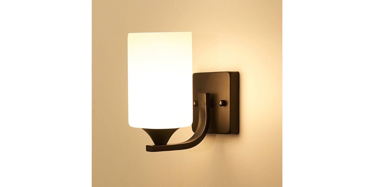 BrightLyt Metal Black Wall Light