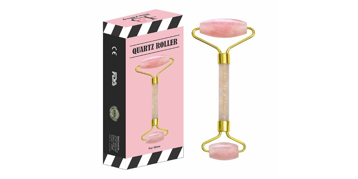 House of Beauty Rose Quartz Roller