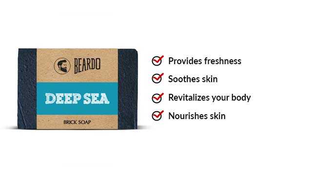 Deep-Sea Brick Soap