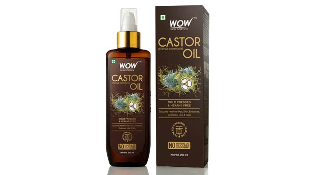 WOW Skin Science 100% Pure Castor Oil - Cold Pressed