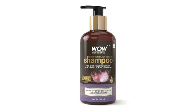 WOW Skin Science Red Onion Black Seed Oil Shampoo