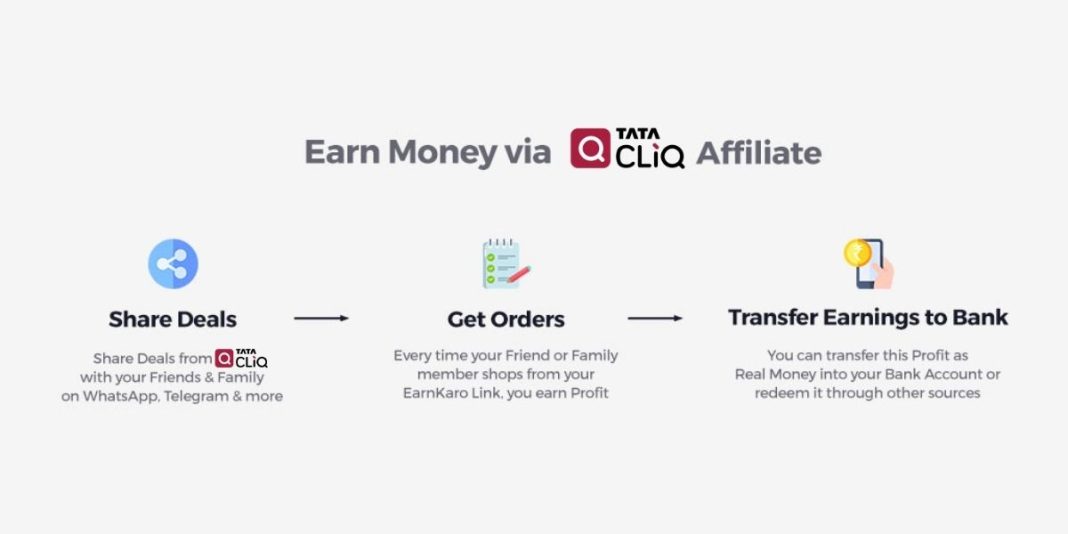 Tata Cliq Affiliate Program With 3.80 Commission September 2024