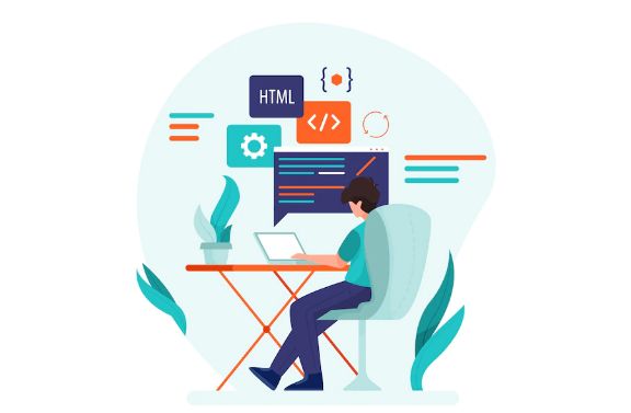 Web Developer Illustration