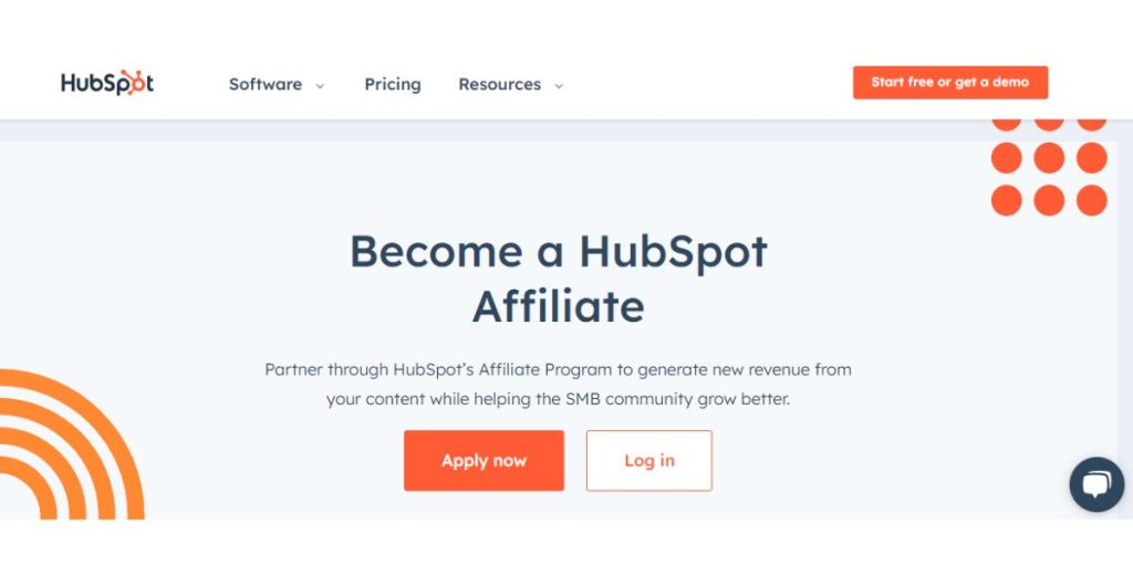 Hubspot Affiliate Program