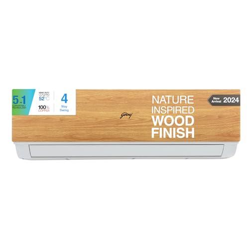 Godrej 1.5 Ton 3 Star, 5 In 1 Convertible Cooling, W Godrej 1.5 Ton 3 Star, 5 In 1 Convertible Cooling, W