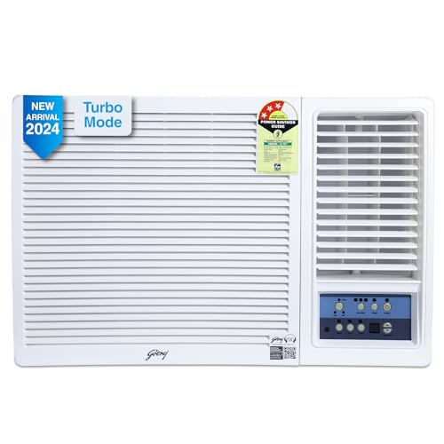 Godrej 1.5 Ton 3 Star Turbo Mode Window AC, Copper, 