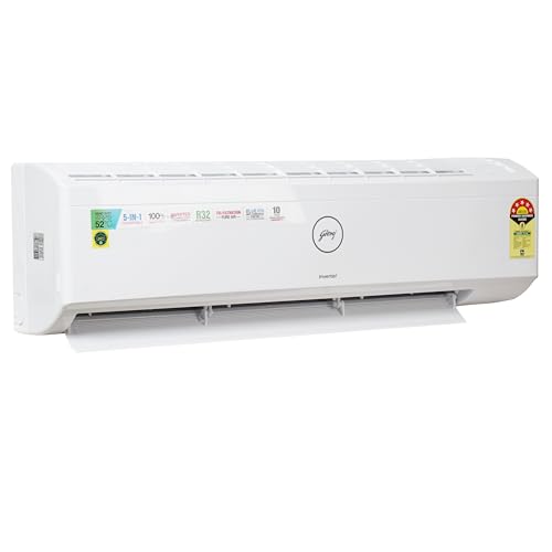 Godrej 1.5 Ton 5 Star 5 In 1 Convertible Cooling, Inverter Split AC