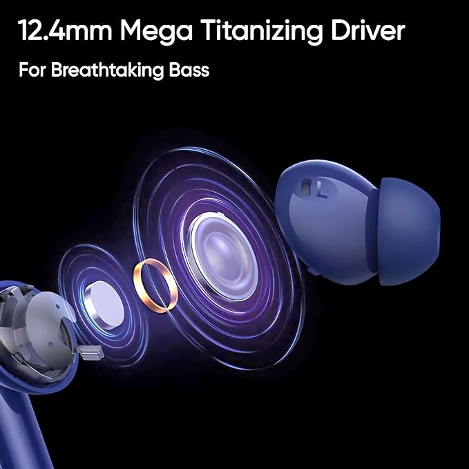 realme Buds Air 5 Truly Wireless in-Ear Earbuds with 50dB ANC