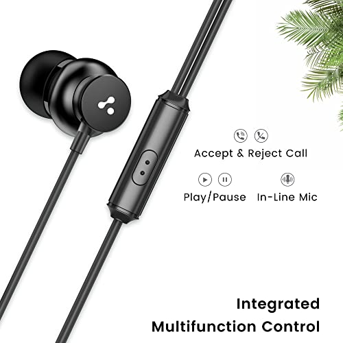 Ambrane Stringz 38 Wired Earphones with Mic