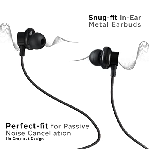 pTron Boom Buddy in-Ear Wired Earphones