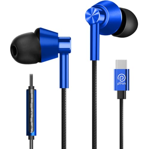 pTron Boom Play X1 In-Ear Type C Wired Headphones