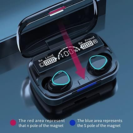 KOPILA Wireless Earphone Touch Headset Digital LED Display Microphone Bluetooth Gaming Headset