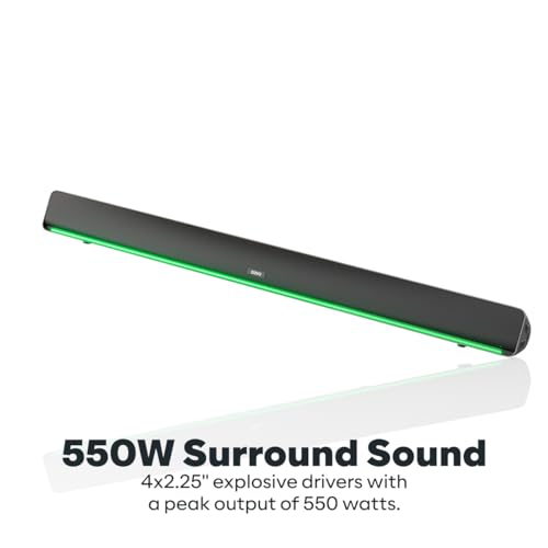 GOVO GoSurround 960 550W Sound bar, 2.1 Channel Home Theatre With 8 subwoofer