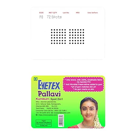 Eyetex Pallavi Sticker Kumkum