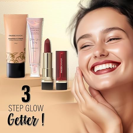 Faces Canada Peaches N Cream Tinted Moisturizer, Light 01