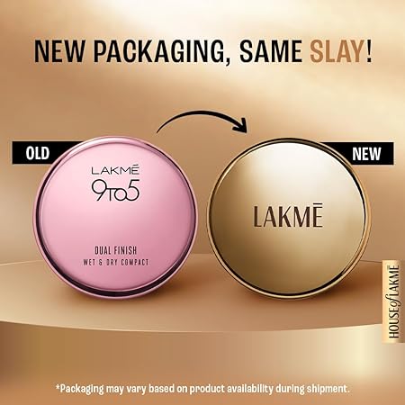 Lakme 9 To 5 Primer + Matte Powder Foundation Compact, Ivory Cream