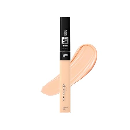 Maybelline New York Full Coverage Concealer, Matte & Poreless Ultra Blendable, Fit Me, 15 Fair