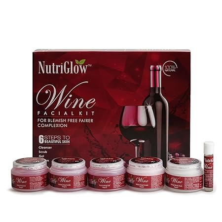 NutriGlow Wine Facial Kit For Radiant Glow