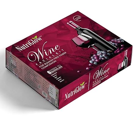 NutriGlow Wine Facial Kit For Radiant Glow
