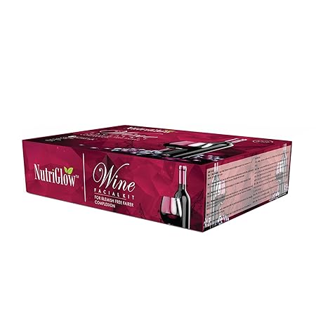 NutriGlow Wine Facial Kit For Radiant Glow