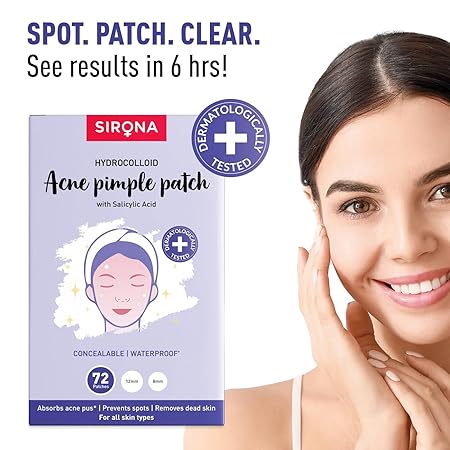 Sirona Anti Acne Pimple Patches for Face