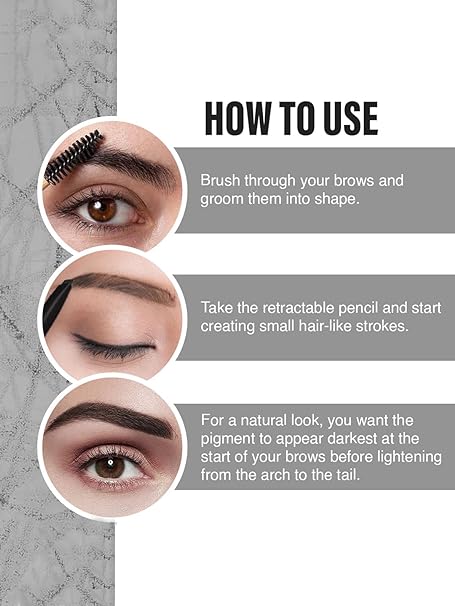 Insight Cosmetics Smudge Free Eyebrow Pencil