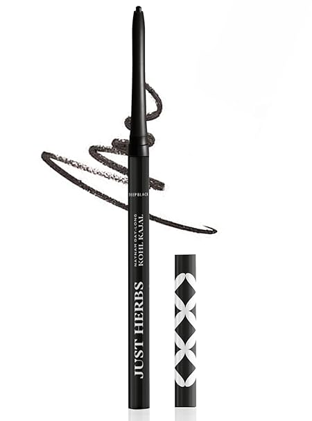 Just Herbs Retractable 2 in 1 Herbal Eyeliner + Kajal