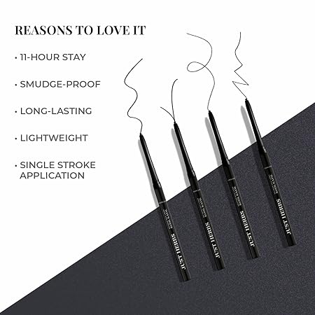 Just Herbs Retractable 2 in 1 Herbal Eyeliner + Kajal