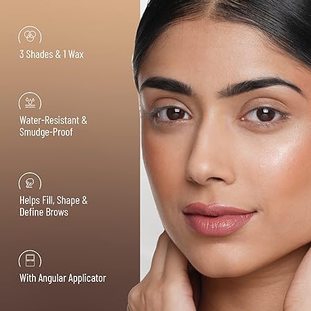 Swiss Beauty Eyebrow Palette With Wax Cream