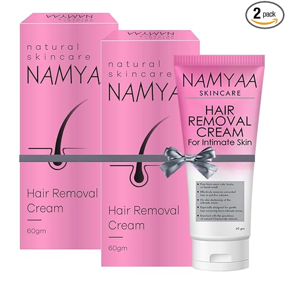 Namyaa Hair Removal Cream for Intimate Skin (Pack of 2)