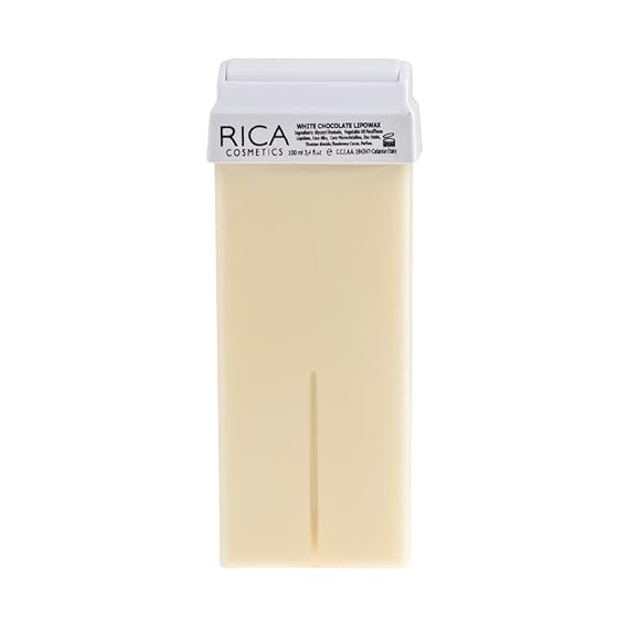 Rica White Chocolate Liposoluble Soft Wax Refill Roll-on Cartridge
