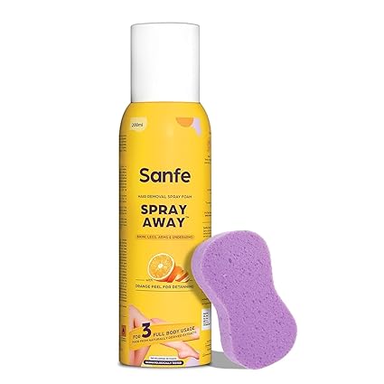 Sanfe Painless & Detan Hair Removal Spray Cream