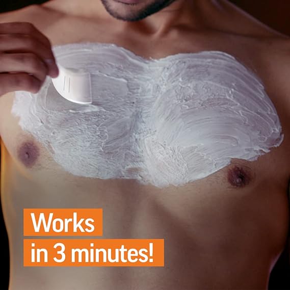 Veet Hair Removal Cream for Men, Normal Skin (Pack of 2)