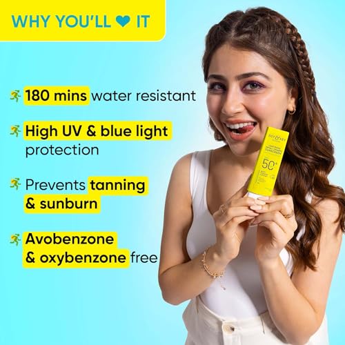 Dot & Key Lime Rush Swim + Sports Sunscreen SPF 50 PA++++, Water Resistant & Sweat Resistant Sunscreen, UV/UVA Protect