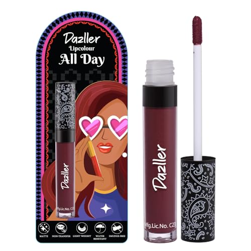 Dazller All Day Lipcolour, DLC004-Burgandy