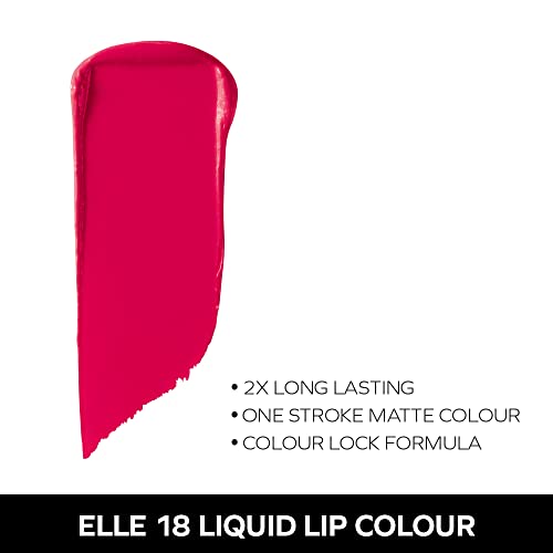 Elle18 Liquid Matte Lip Color Pink Blossom