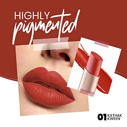 MARS Creamy Matte Long Lasting Lipstick for Women Creamy Lipstick, Kathak Kween