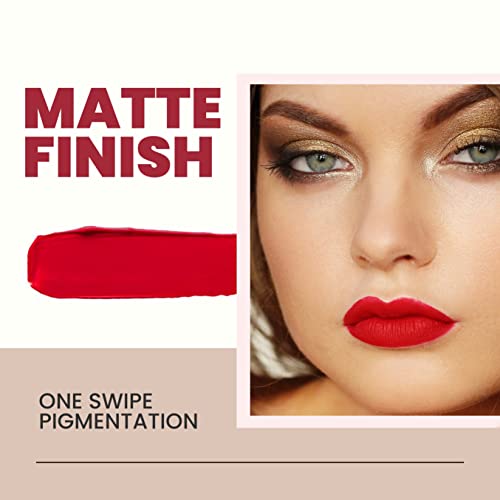 MARS Matte Super Stay Lipstick, Smudge Proof and Waterproof Lipstick for Women, 12-SINFUL