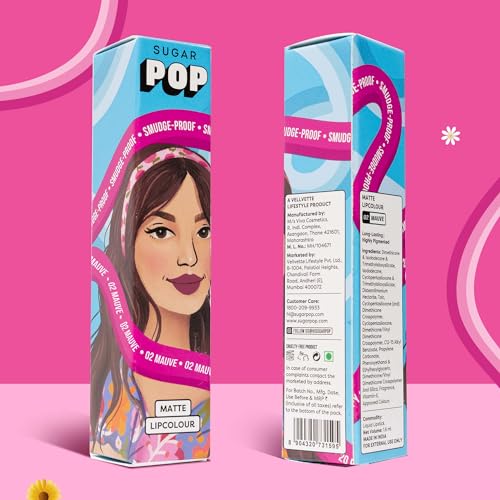 SUGAR POP Matte Lipcolour - 02 Mauve