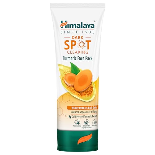 Himalaya Dark Spot Clearing Turmeric Face Pack Organically sourced Turmeric Reduce dark spots in 7 days Gives Radiant Skin
