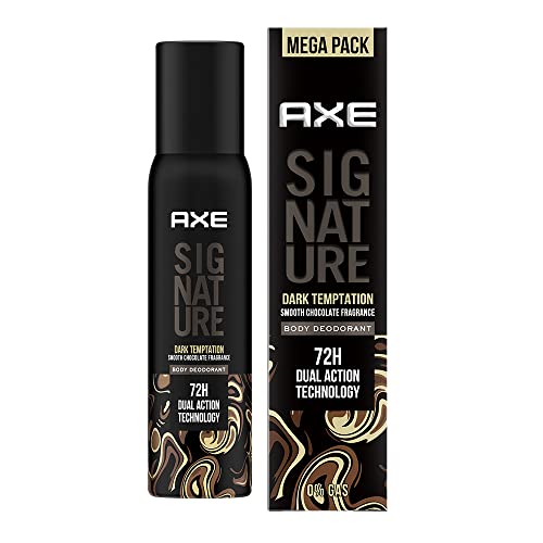 AXE Signature Dark Temptation Long Lasting No Gas Body Deodorant Spray For Men
