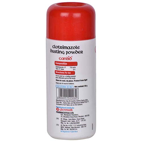 Candid Bottle of Dusting Powder