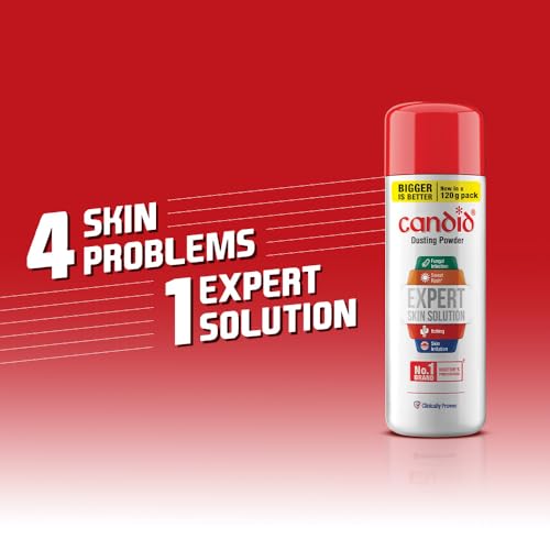 Candid Dusting Powder Expert Skin Solution Prevents Sweat Rash, Itching, Fungal Infection & Skin Irritation, Pack of 3