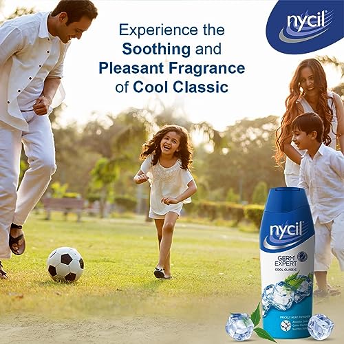 Nycil Germ Expert Cool Classic Prickly Heat & Cooling Powder